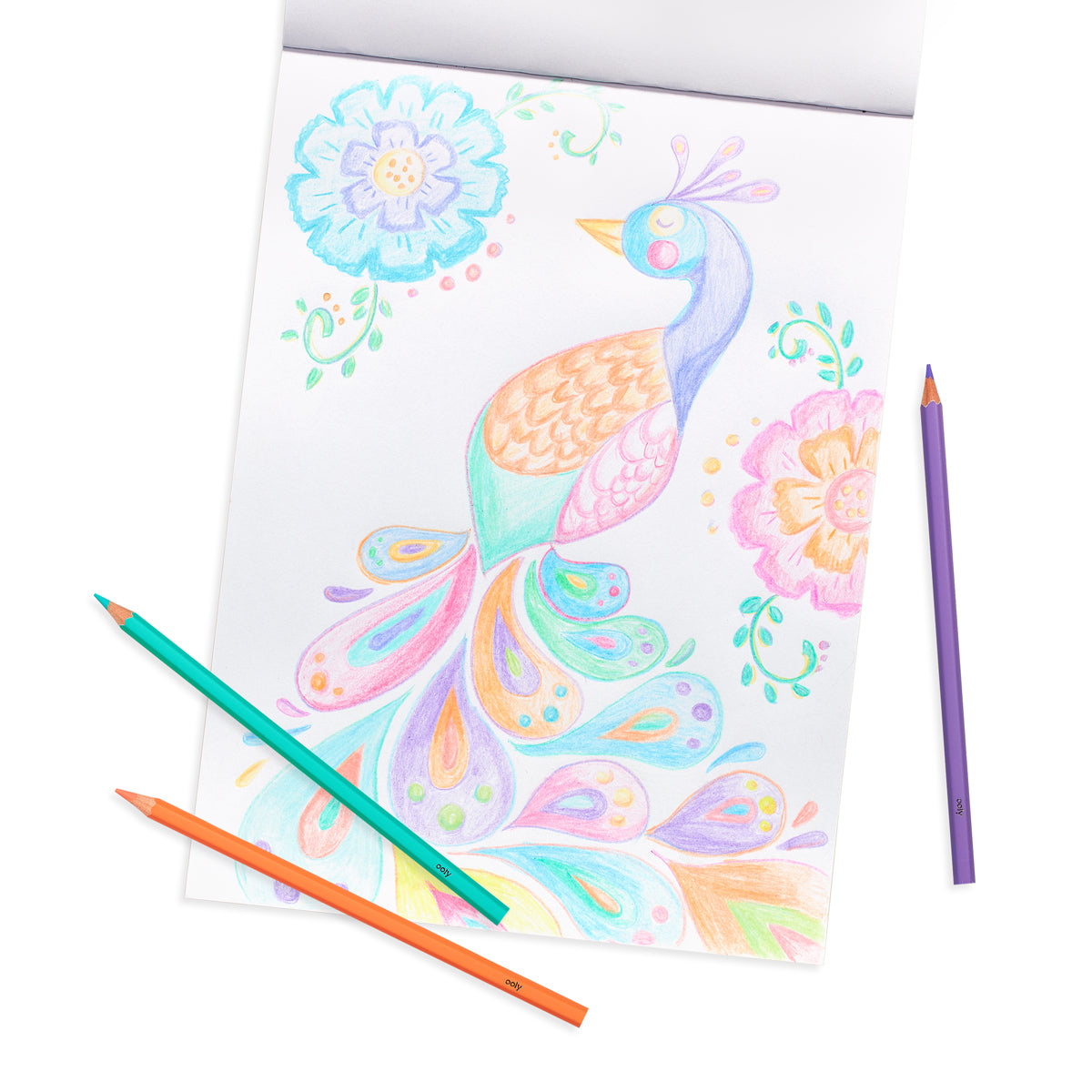 Pastel Hues Colored Pencils