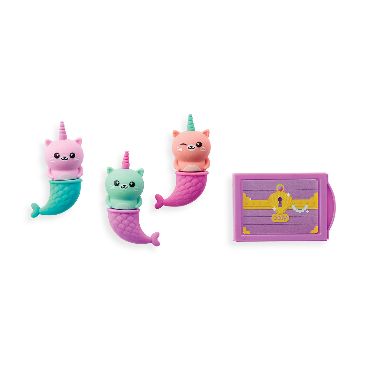 Mew-maid Treasure Scented Erasers