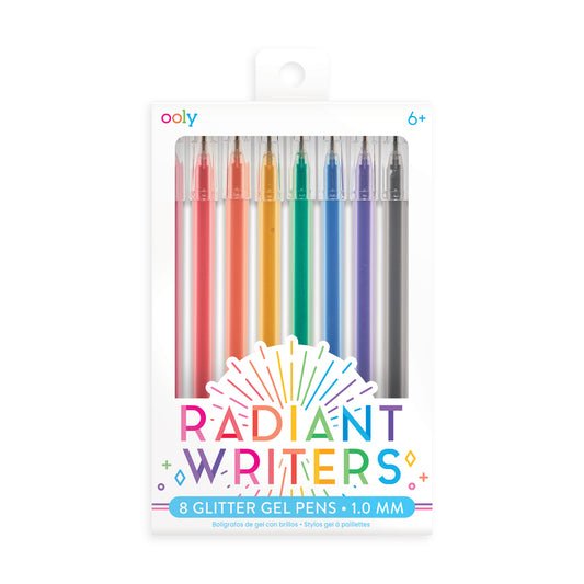 Radiant Writers Colored Glitter Gel Pens