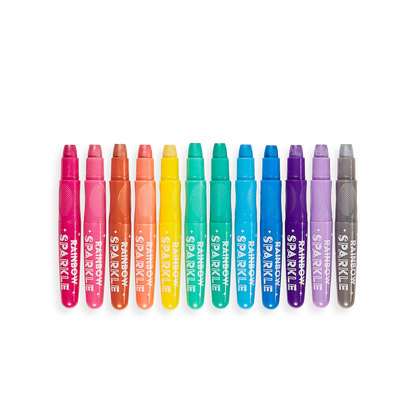 Rainbow Sparkle Watercolor Gel Crayons