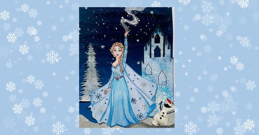 Frozen Art Project for 4-7YRS